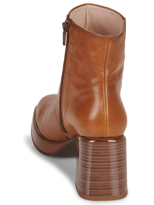 Ghete Dama De Piele Glezna Camel