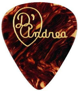D'Andrea Перце Китара Classic Celluloid Medium Shell 351 Дебелина 0.71мм Опаковка 1бр