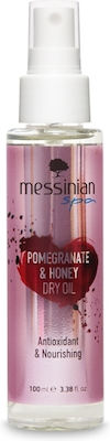 Messinian Spa Dry Pomegranate Oil for Massage Orange & Vanilla Orchid & Blueberry 100ml