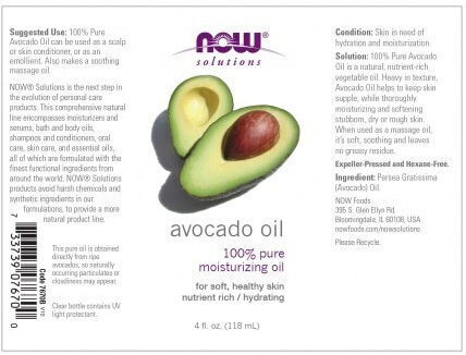 Now Foods Avocadoöl 118ml