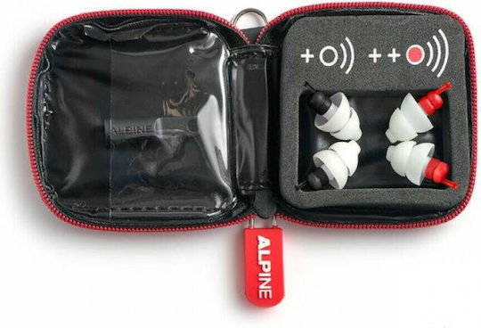 Alpine Motosafe Pro Silicone Earplugs in Black Colour 111.23.112 2 Pieces