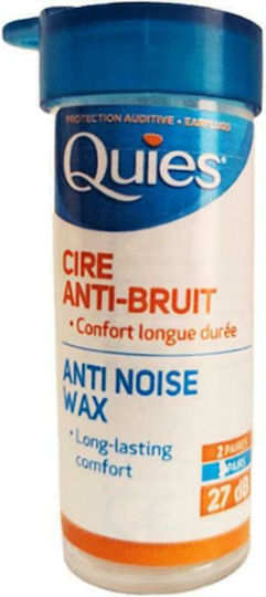 Quies Anti Noise Wax Ωτοασπίδες Κεριού 2τμχ