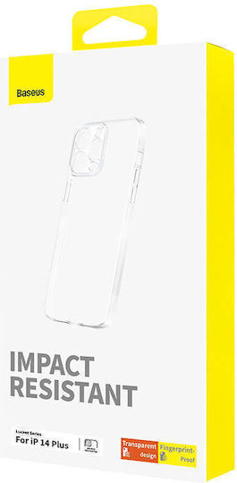Baseus Series Задна корица Закалено стъкло Прозрачен (iPhone 14 Plus)