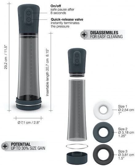 Dorcel Hydro Pump mit Vibration