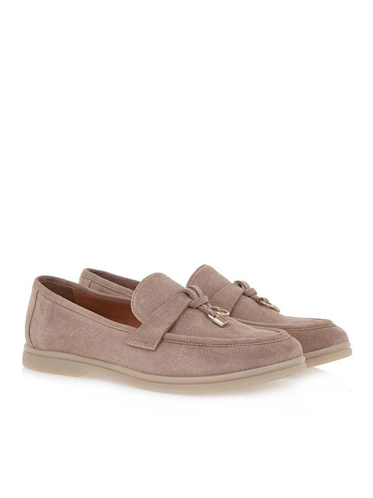 Kalista Damen Loafers in Braun Farbe