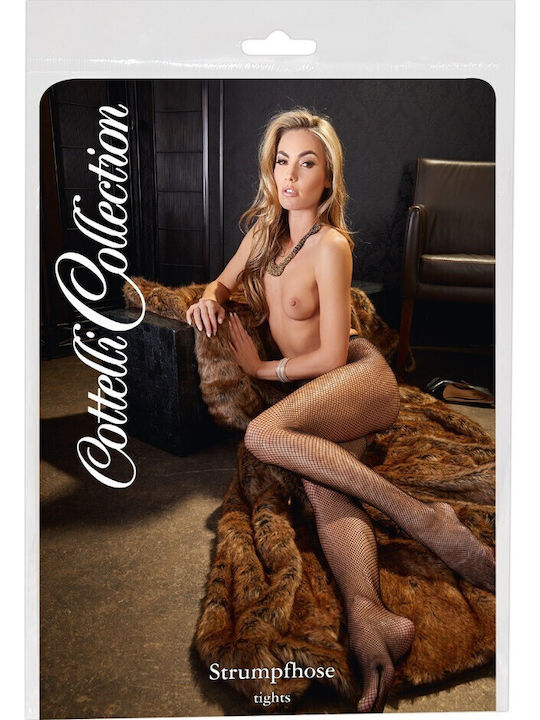 Cottelli Collection Fishnet Tights Sexy Καλσόν Μαύρο