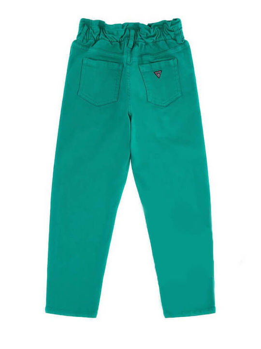 Guess Girls Denim Trouser Turquoise