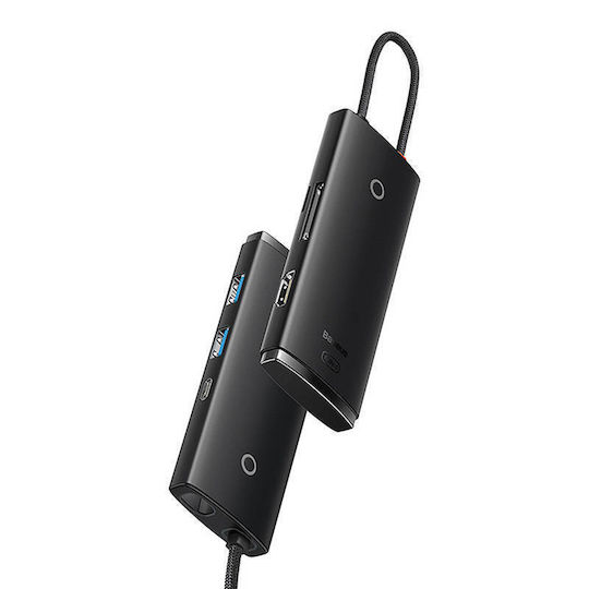Baseus Lite USB-C Docking Station με HDMI 4K PD Μαύρο