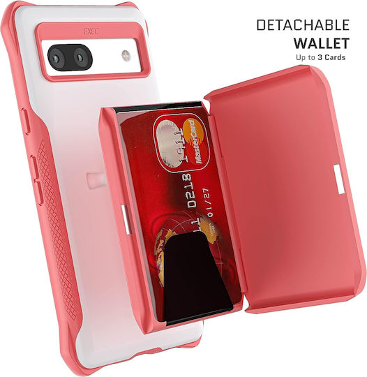 Ghostek Exec 6 Back Cover Μεταλλικό Ροζ (Google Pixel 7a)