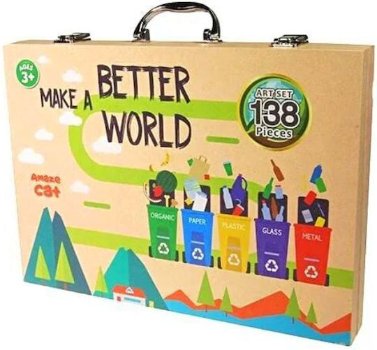 Next Painting Set in Case Art Set in Suitcase 138pcs 39.5x28.5cm 39.5x28.5cm 138pcs
