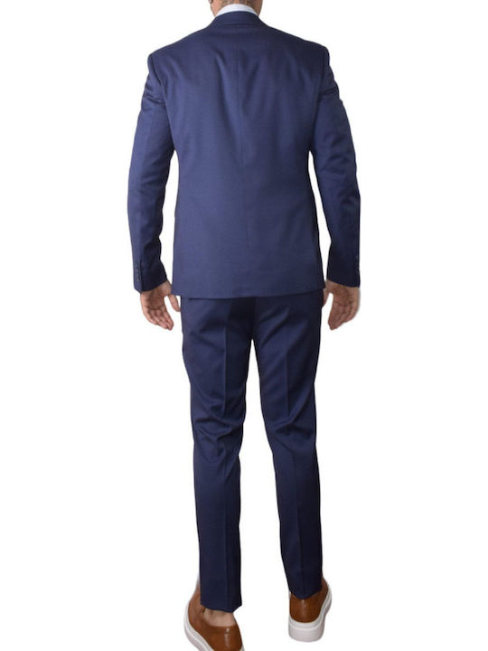 Sommer Herrenanzug Marineblau
