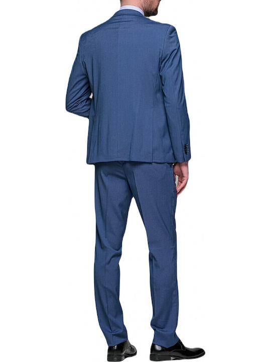 Sommer Herrenanzug Blau