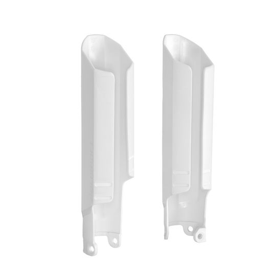 Polisport Motorcycle Front Suspension Protectors White