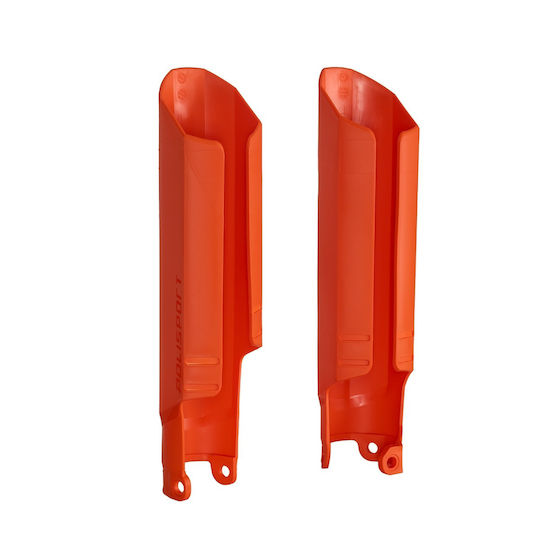 Polisport Motorcycle Front Suspension Protectors KTM 125 EXC Orange
