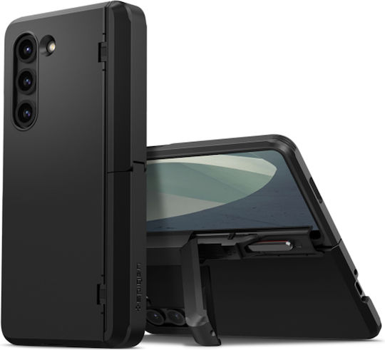 Spigen Tough Armor Pro Задна корица Пластмаса Черен (Galaxy Z Fold5)