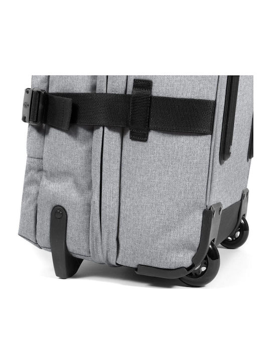 Eastpak Tranverz M Medium Fabric Suitcase Sunday Gray with 2 Wheels Height 67cm