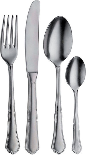 Pintinox Inox Fruit/Dessert Fork Set Silver 18.6cm 12pcs