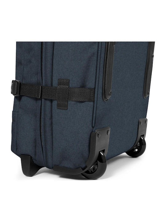 Eastpak Tranverz S Cabin Fabric Suitcase Triple Denim with 2 Wheels Height 51cm