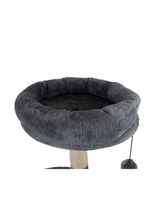 Purlov Scratching Post Cat Trees Gray 3 levels Height 71cm