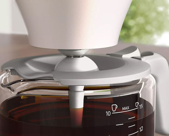 Philips HD5416 Filter Coffee Machine 1800W White