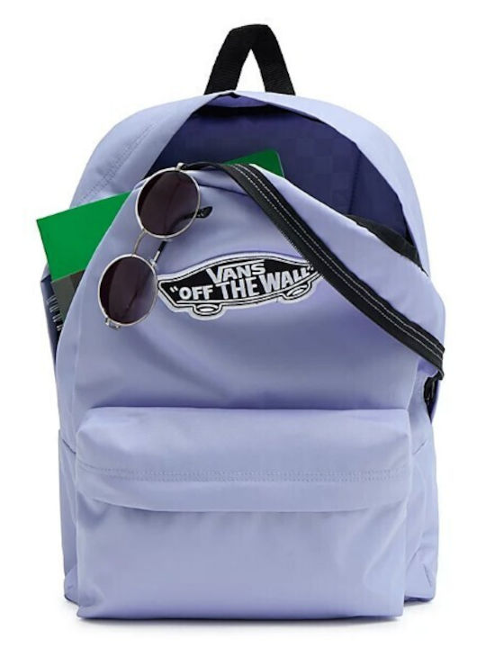 Vans REALM Schulranzen Rucksack Junior High-High School in Lila Farbe