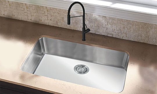 KL Sinks 1219550 Unterbau Inox Μ58.8xΠ43.5cm Silber