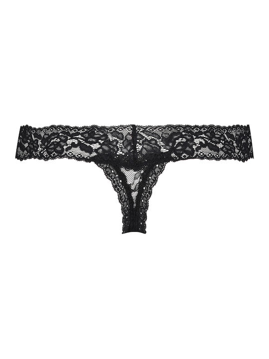 Hunkemöller Women's String Seamless Black