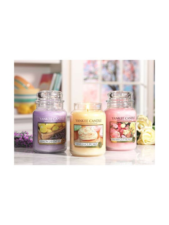 Yankee Candle Αρωματικό Κερί Signature σε Βάζο με Άρωμα Vanilla Cupcake 411gr
