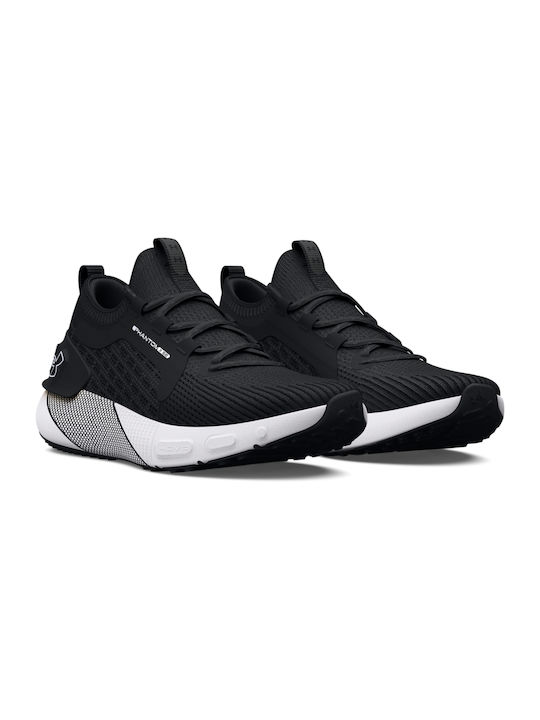 Under Armour Hovr Phantom 3 Γυναικεία Running Μαύρα