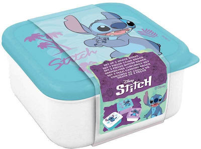 Stor Lilo & Stitch Plastic Kids' Lunch Set Lilo & Stitch Multicolour