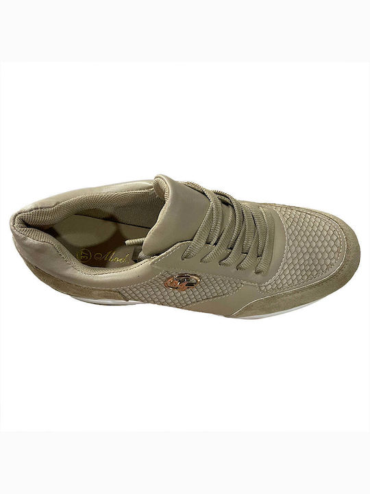 Damen Sneakers Beige