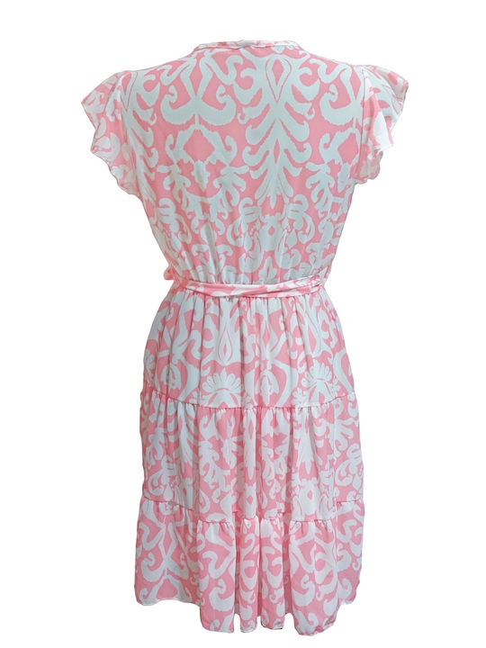 Fashion Vibes Summer Mini Dress Pink
