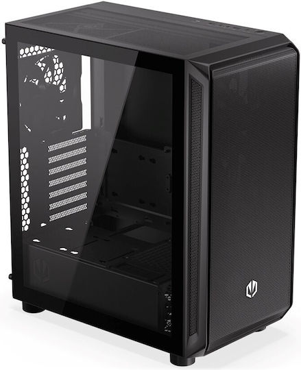 Endorfy Arx 500 Air Gaming Midi Tower Computer Case with Side Window Black