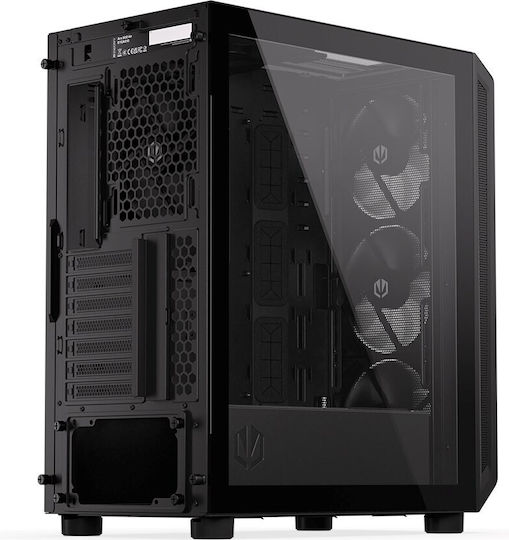 Endorfy Arx 500 Air Gaming Midi Tower Computer Case with Side Window Black