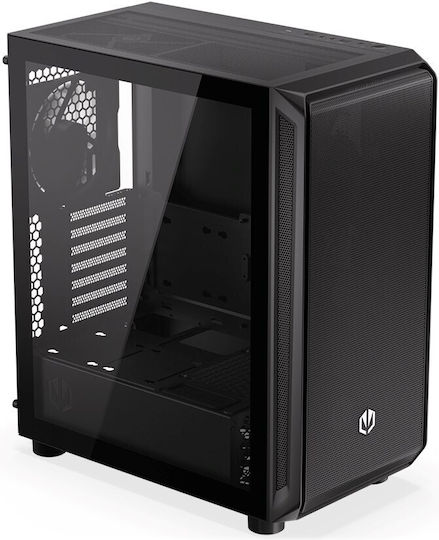 Endorfy Arx 500 Air Gaming Midi Tower Computer Case with Side Window Black