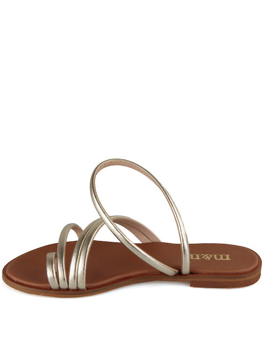 Hera Sandals Handmade Leather Women's Sandals with Ankle Strap Gold