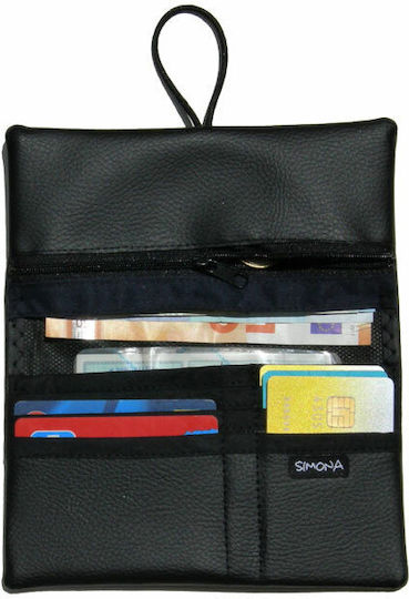 Simona Tobacco Pouch with Wrap-Around Cord 16x10cm Multicolour
