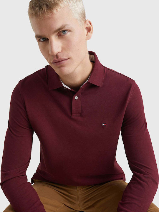1985 Polo T-shirt Μπορντό