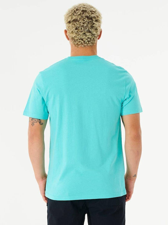 T-shirt Τιρκουάζ