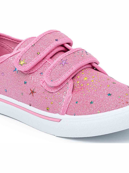 Παιδικά Sneakers με Σκρατς Ροζ