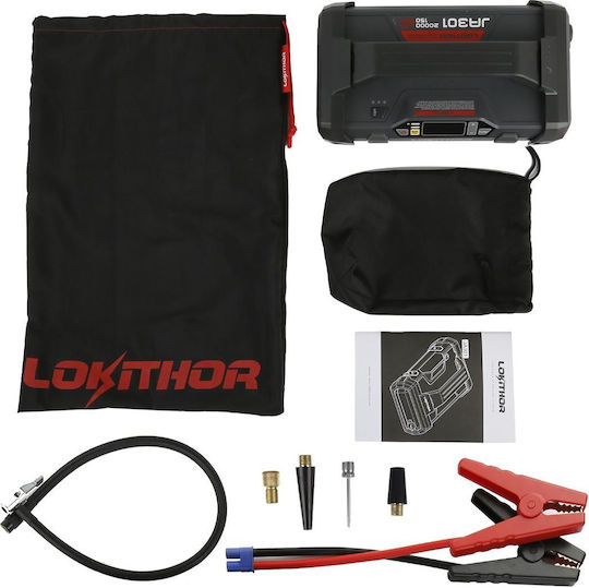 Lokithor JA301 Portable Car Battery Jump Starter 20000mAh with Power Bank / Φακό / USB 12V