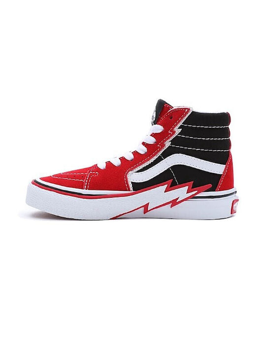 Vans Kinder-Sneaker Hoch Sk8-hi Rot