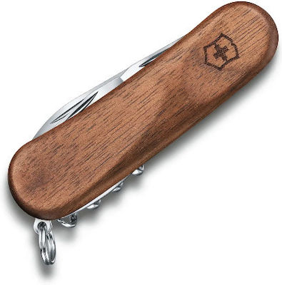 Victorinox Evowood Swiss Army Knife with Blade made of Stainless Steel