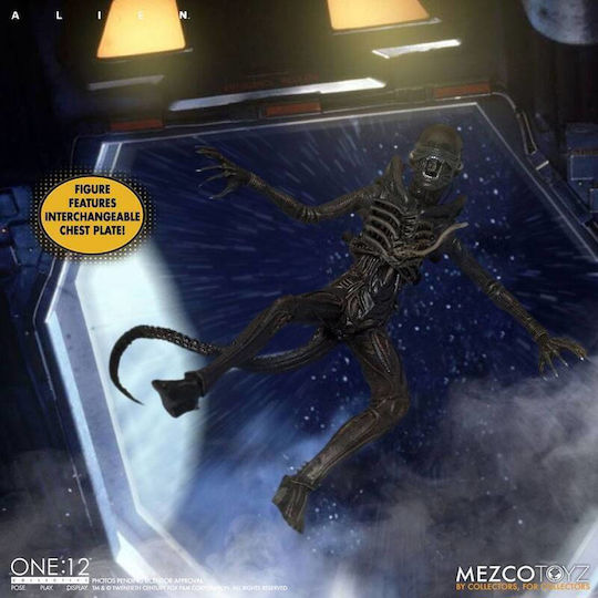 Mezco Toys Alien: Alien Φιγούρα Δράσης ύψους 18εκ. σε Κλίμακα 1:12
