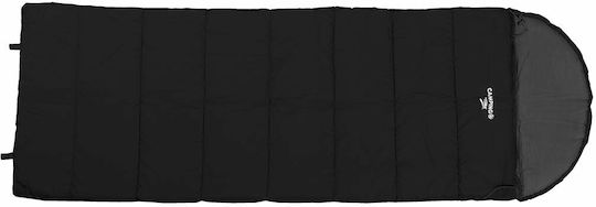 Camping Plus by Terra Schlafsack Einzeln 3 Jahreszeiten Classic 300 Black