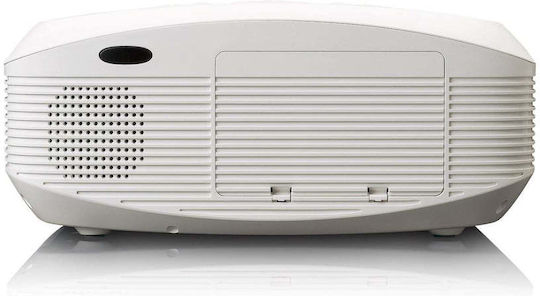 Lenco LPJ-900WH Mini Projector LCD Full HD LED Lamp with Built-in Speakers White