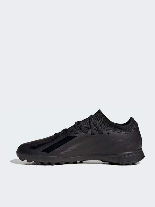 X Crazyfast.3 Kids Turf Soccer Shoes Core Black