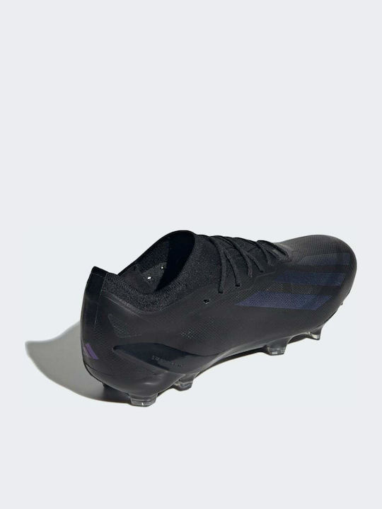 adidas X Crazyfast.1 Football Shoes with Cleats Core Black