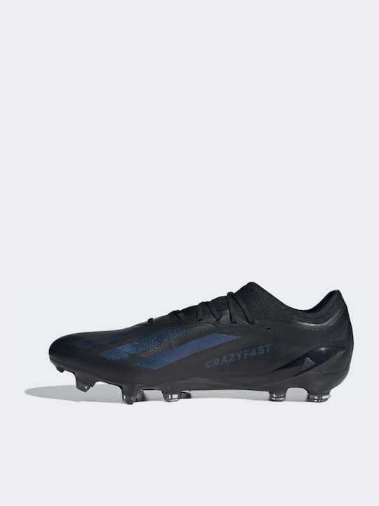 adidas X Crazyfast.1 Football Shoes with Cleats Core Black