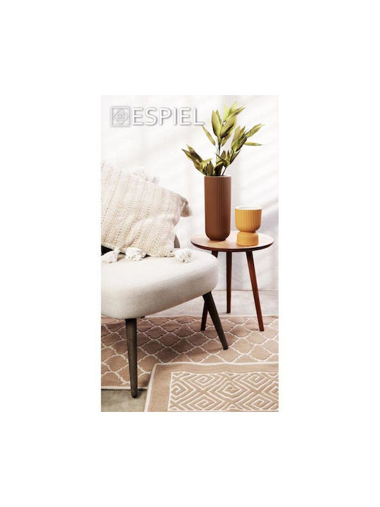 Espiel Decorative Vase Orange 11.5x11.5x16cm